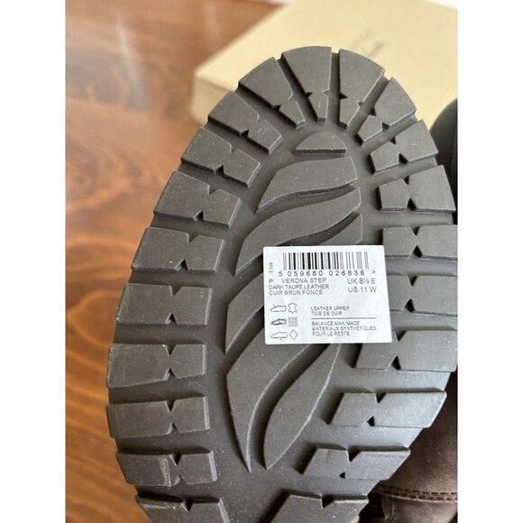 Clarks Women's Verona Step Fashion Boot Dark Taupe Leather NEW 11 W - Picture 9 of 9